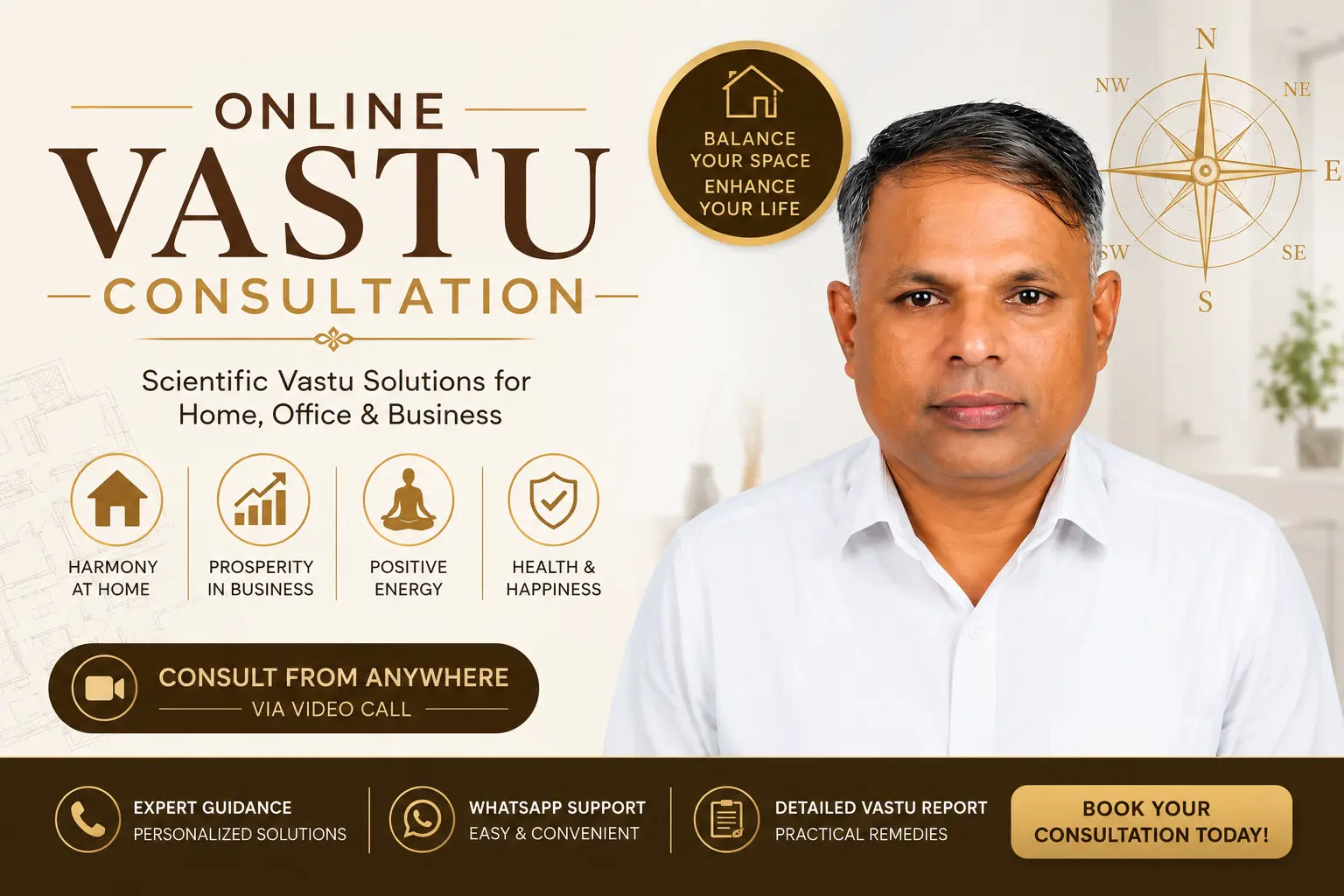 Online Vastu Consultation Worldwide